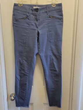 Loft Slim Ankle Jeans in Slate Blue